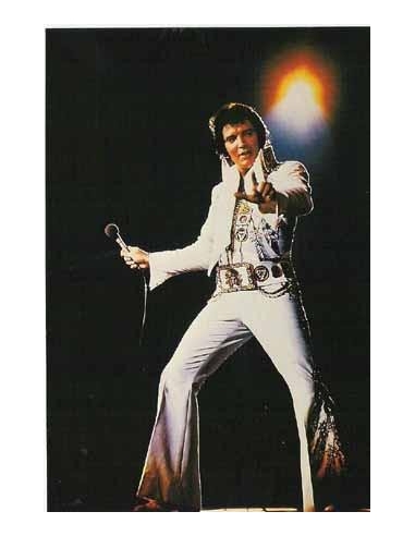 Elvis Carte Postale White Jumpsuit