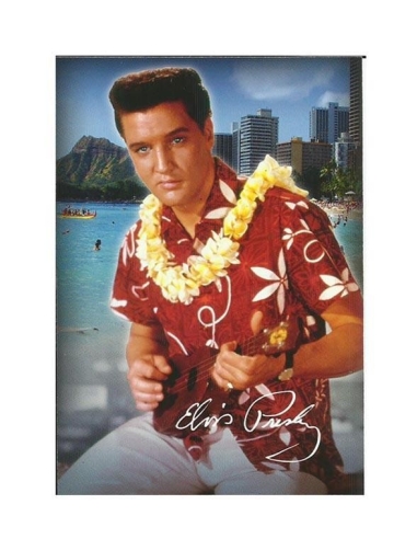 Elvis Carte Postale Hawaii