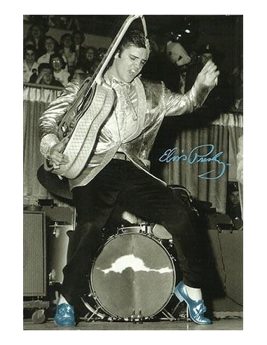 Elvis Carte Postale Dancing B.S.S.