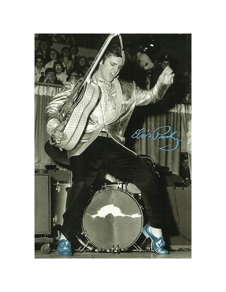 Elvis Carte Postale Dancing B.S.S.