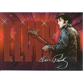 Elvis Carte Postale '68 Name In Lights