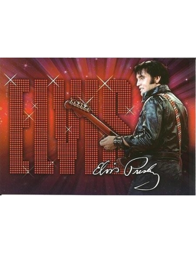 Elvis Carte Postale '68 Name In Lights