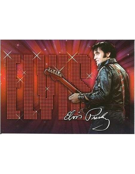 Elvis Carte Postale '68 Name In Lights