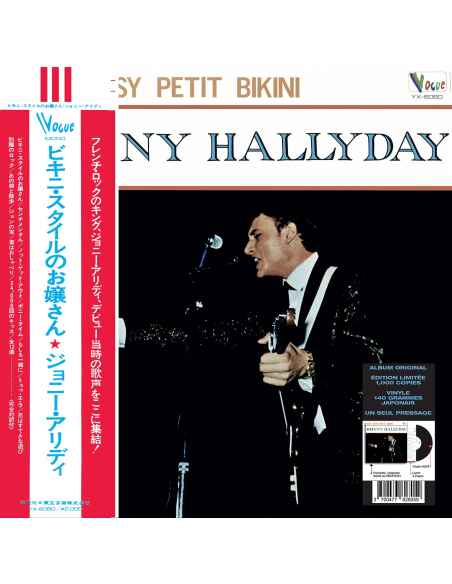 Johnny Hallyday - 33 Tours - L'album Japonais - Itsy Bitsy Petit Biniki (Vinyle Noir)