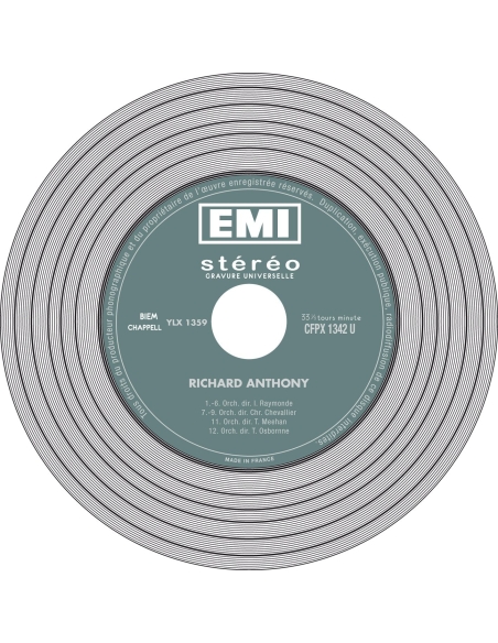 CD - Richard Anthony - Aranjuez Mon Amour