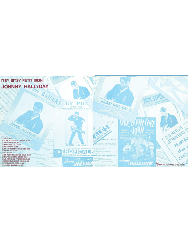 Johnny Hallyday - 33 Tours - L'album Japonais - Itsy Bitsy Petit Biniki (Vinyle Noir)