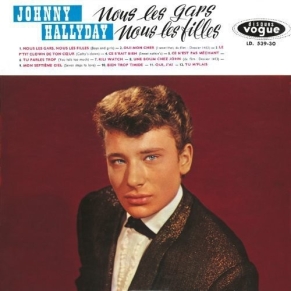 Johnny Hallyday - LP N°04 - Nous Les Gars, Nous Les Filles ( CD Vinyl Replica)