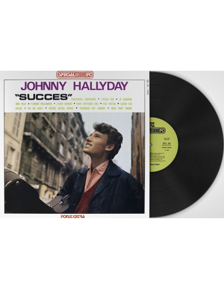 Johnny Hallyday - 33 Tours - Vogue Made In Italie - Succes (Vinyle Noir)