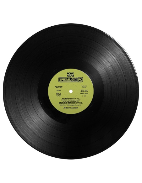 Johnny Hallyday - 33 Tours - Vogue Made In Italie - Succes (Vinyle Noir)