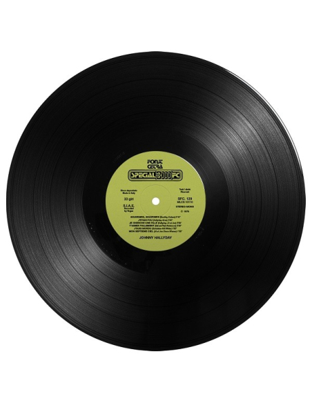 Johnny Hallyday - 33 Tours - Vogue Made In Italie - Succes (Vinyle Noir)