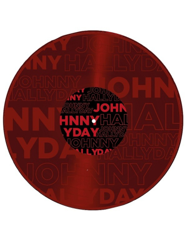 Johnny Hallyday - 33 Tours - Vogue Made In Chine - Promo (Vinyle Gravé Rouge)