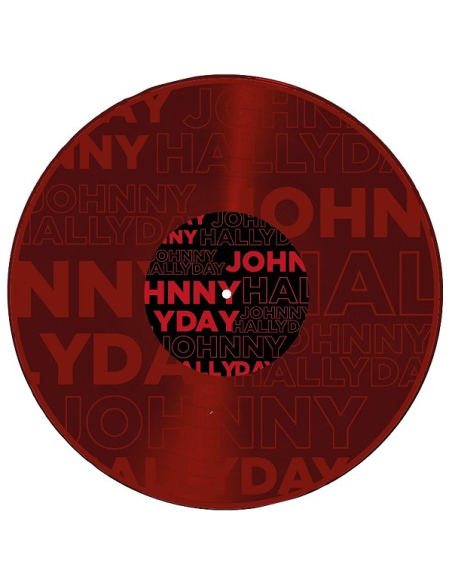 Johnny Hallyday - 33 Tours - Vogue Made In Chine - Promo (Vinyle Gravé Rouge)