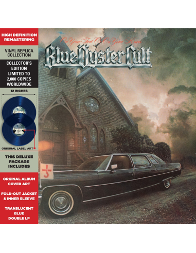 Blue Oyster Cult - 33 Tours - On Your Feet Or On Your Knees (Vinyle Bleu)