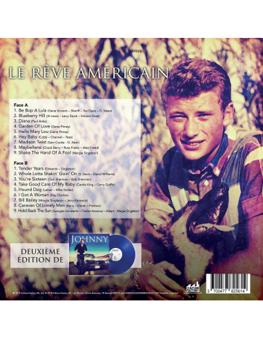 Johnny Hallyday - Le Rêve Américain (Vinyle Noir 140g)