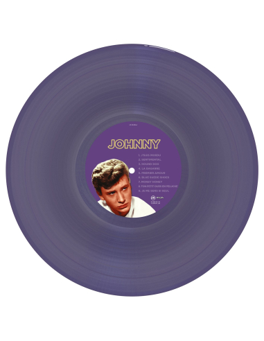 Johnny Hallyday & Elvis Presley -      33 Tours - Quand Johnny Reprend Elvis (Vinyle Violet) - 3ème Édition - RSD 2018