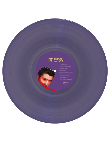 Johnny Hallyday & Elvis Presley -      33 Tours - Quand Johnny Reprend Elvis (Vinyle Violet) - 3ème Édition - RSD 2018