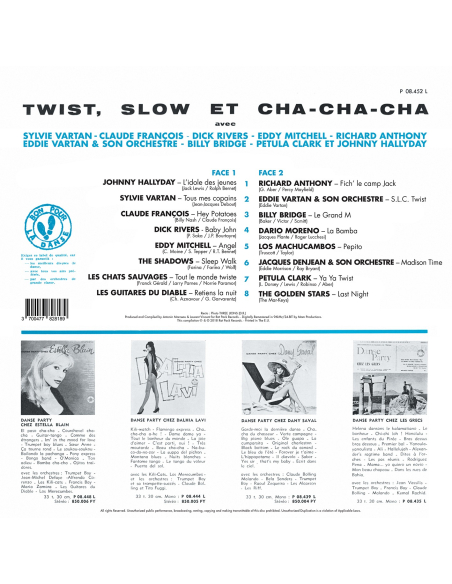 Various - 33 Tours - Twist, Slow Et Cha-Cha-Cha