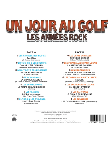 Various - 33 Tours - Un Jour Au Golf - Les Années Rock