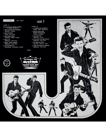 CD - Johnny Hallyday - Made In Venezuela Vol. 1 - Le Disque D'or