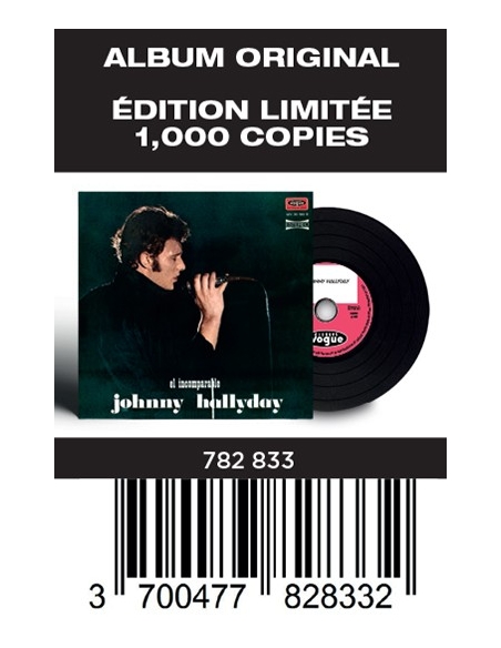 CD - Johnny Hallyday - Made In Espagne - El Incomparable