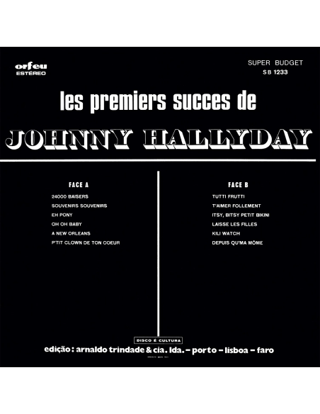 CD - Johnny Hallyday - Made In Portugal - Les Premiers Succès De