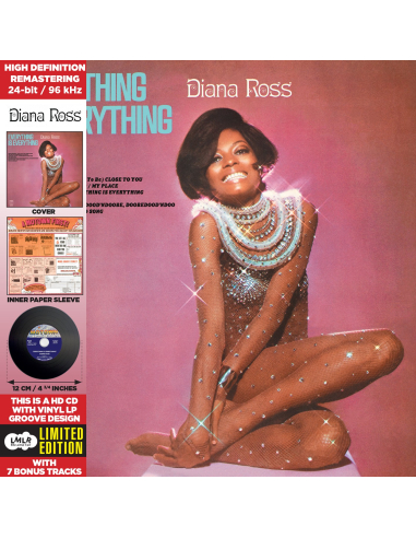 CD - Diana Ross  - Everything Is Everything