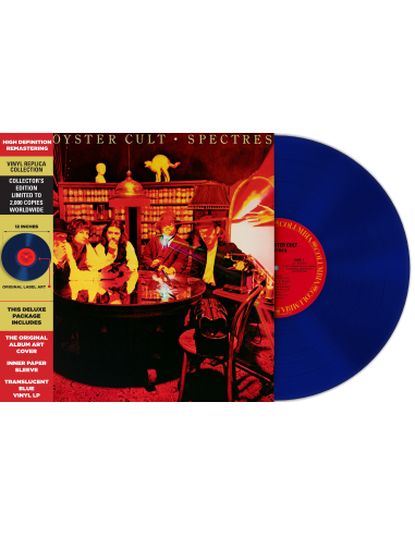 Vinyle - Blue Oyster Cult - Spectres (Vinyle Bleu)