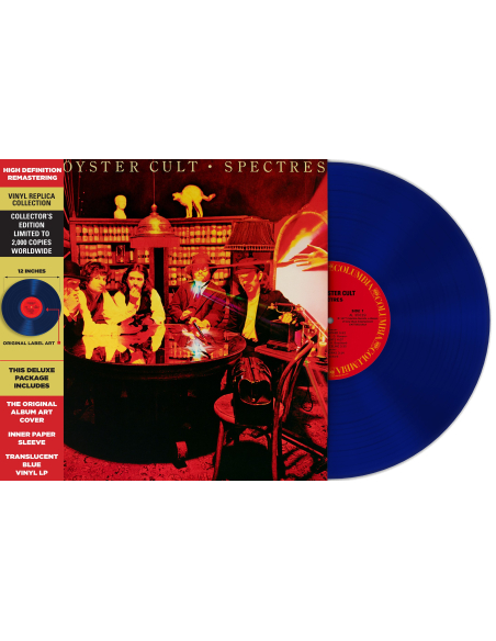 Vinyle - Blue Oyster Cult - Spectres (Vinyle Bleu)