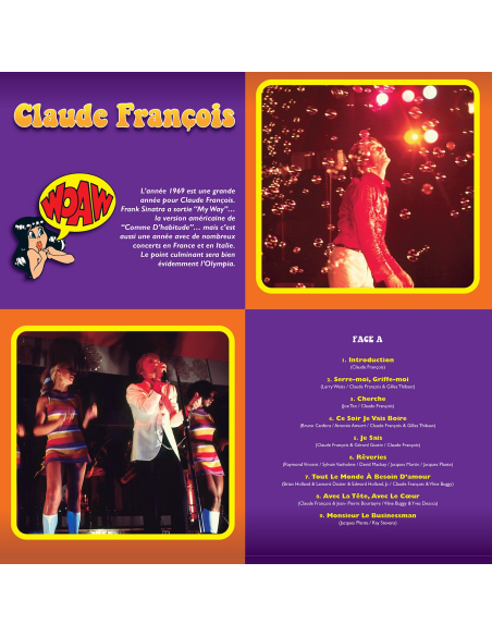 Vinyle - Claude François - Super Show '69 (Vinyle + CD + Poster)