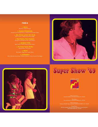 Vinyle - Claude François - Super Show '69 (Vinyle + CD + Poster)