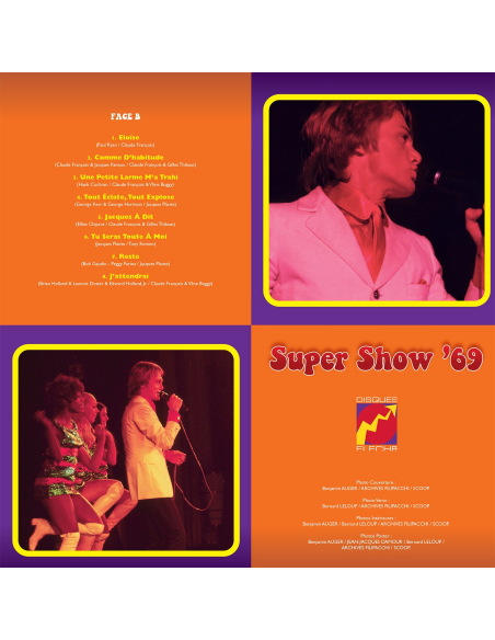 Vinyle - Claude François - Super Show '69 (Vinyle + CD + Poster)