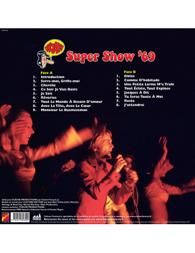 Vinyle - Claude François - Super Show '69 (Vinyle + CD + Poster)