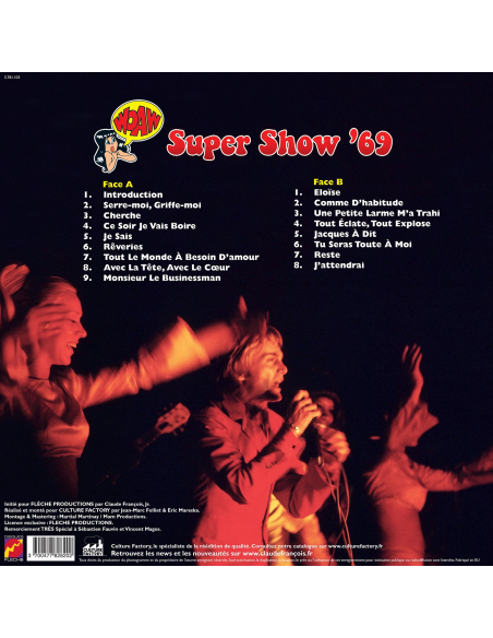 Vinyle - Claude François - Super Show '69 (Vinyle + CD + Poster)