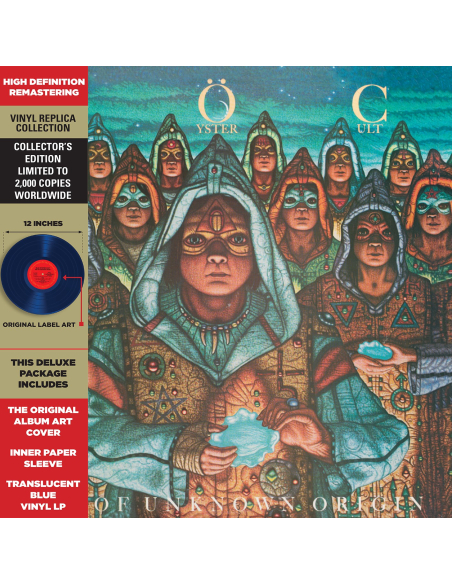 Vinyle - Blue Oyster Cult - Fire Of Unknown Origin (Vinyle Bleu)