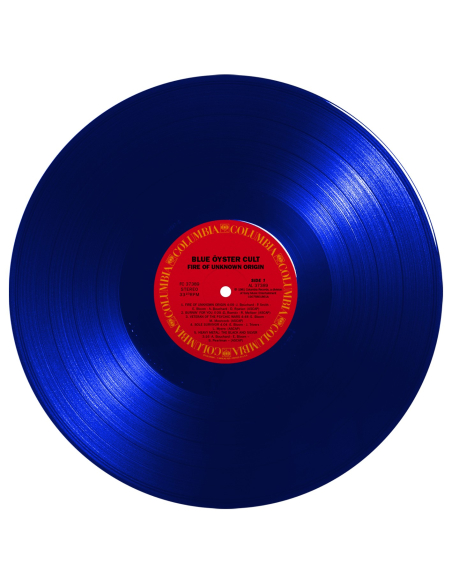 Vinyle - Blue Oyster Cult - Fire Of Unknown Origin (Vinyle Bleu)