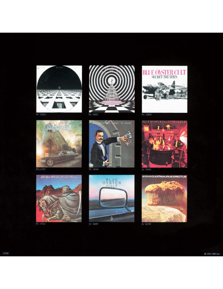 Vinyle - Blue Oyster Cult - Fire Of Unknown Origin (Vinyle Bleu)