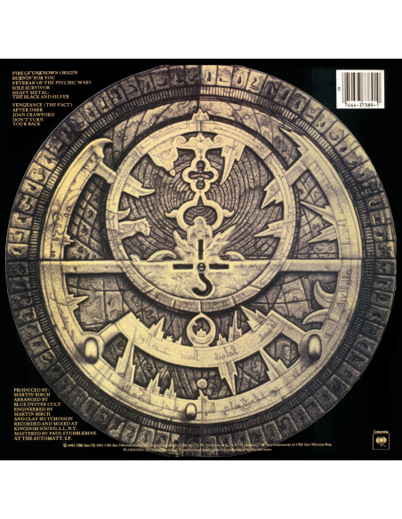 Vinyle - Blue Oyster Cult - Fire Of Unknown Origin (Vinyle Bleu)