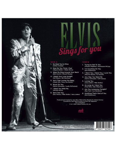 CD - Elvis Presley - Elvis Sings For You