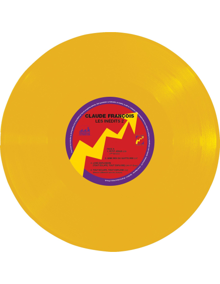 Vinyle + CD - Claude François - Les inédits Vol. 2 (Maquettes, Versions Alternatives...) - 25cm