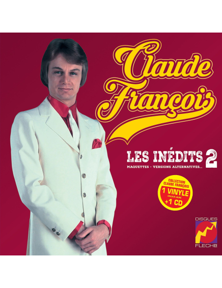 Vinyle + CD - Claude François - Les inédits Vol. 2 (Maquettes, Versions Alternatives...) - 25cm
