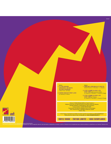 Vinyle + CD - Claude François - Les inédits Vol. 3 (Maquettes, Versions Alternatives...) - 25cm