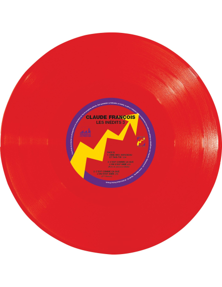 Vinyle + CD - Claude François - Les inédits Vol. 3 (Maquettes, Versions Alternatives...) - 25cm