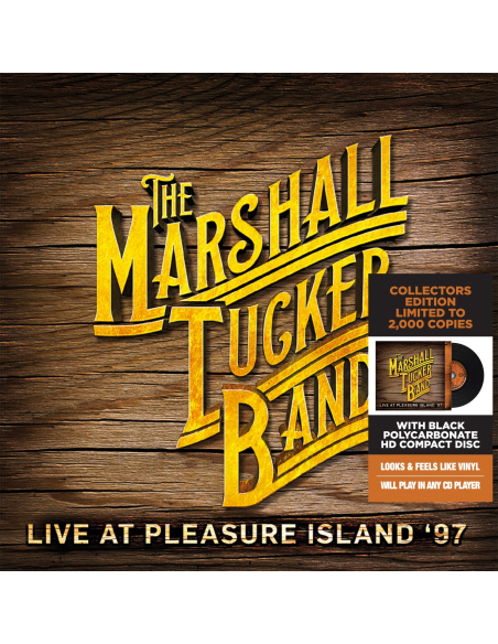 CD - Marshall Tucker Band - Live At Pleasure Island