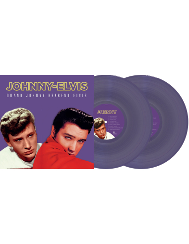 Johnny Hallyday & Elvis Presley - Quand Johnny Reprend Elvis - RSD 2018 (Vinyle)