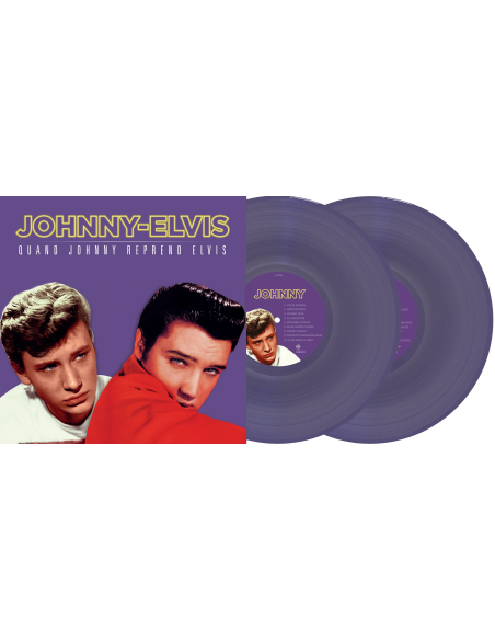 Johnny Hallyday & Elvis Presley - Quand Johnny Reprend Elvis - RSD 2018 (Vinyle)