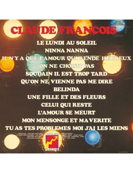 Claude François - Le Lundi Au Soleil (CD Mini LP)