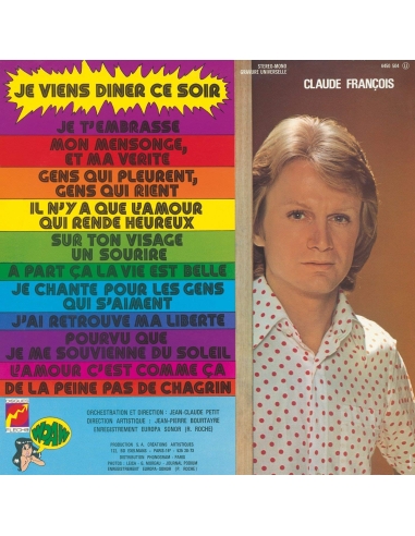 Claude François - Je Viens Dîner Ce Soir (CD Mini LP)