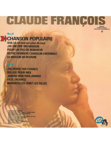 Claude François - Chanson Populaire (CD Mini LP)