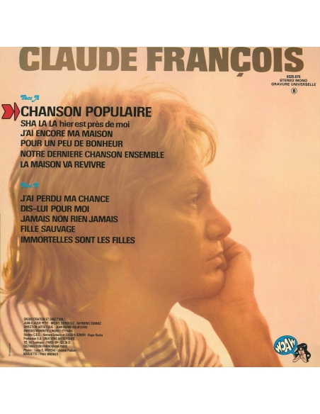 Claude François - Chanson Populaire (CD Mini LP)