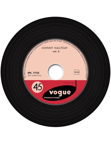 Johnny Hallyday - EP N°02 - Souvenirs, Souvenirs (CD Mini LP)